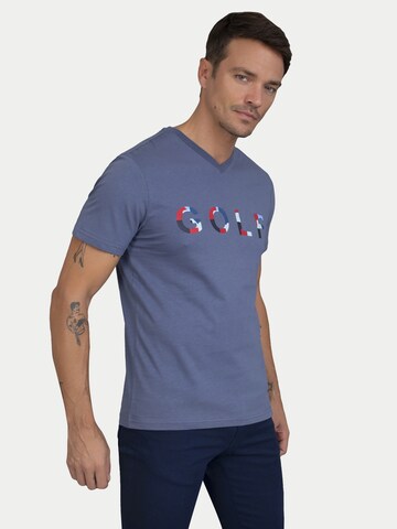 T-Shirt 'Lucas' Sir Raymond Tailor en bleu