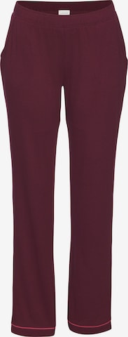 LASCANA Pyjamabroek in Rood: voorkant