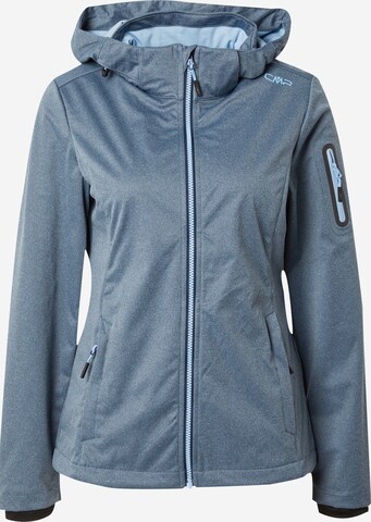 CMP Outdoorjas in Blauw: voorkant