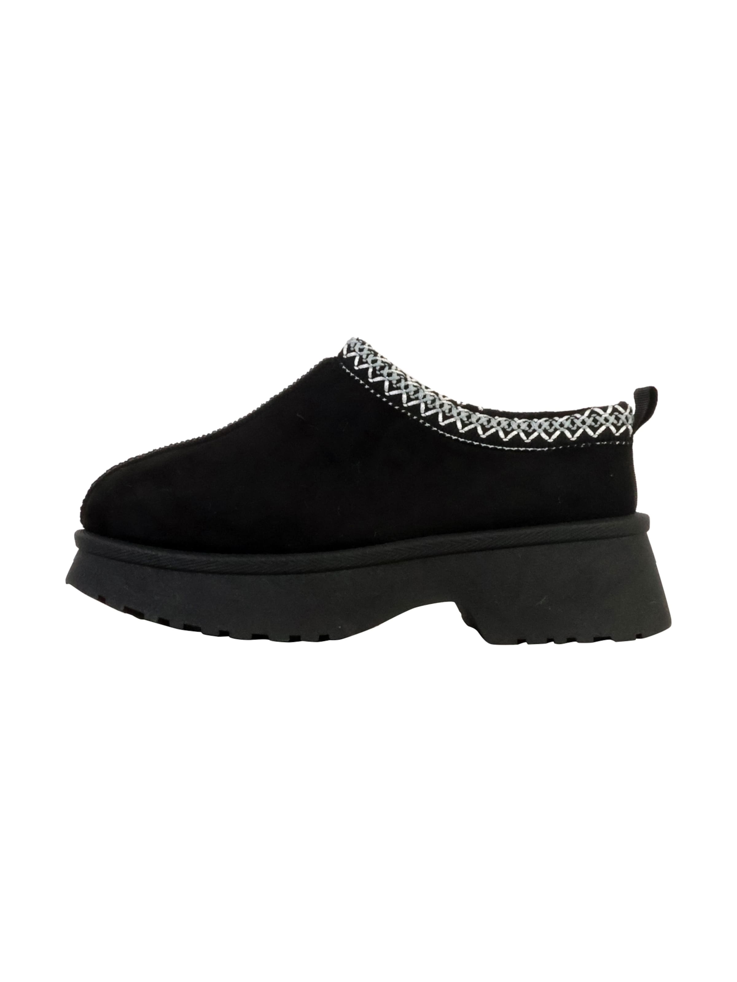 Clogs di Super Mode in nero: frontale