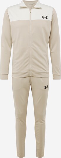 UNDER ARMOUR Tracksuit 'Emea' in Light beige / Black / White, Item view
