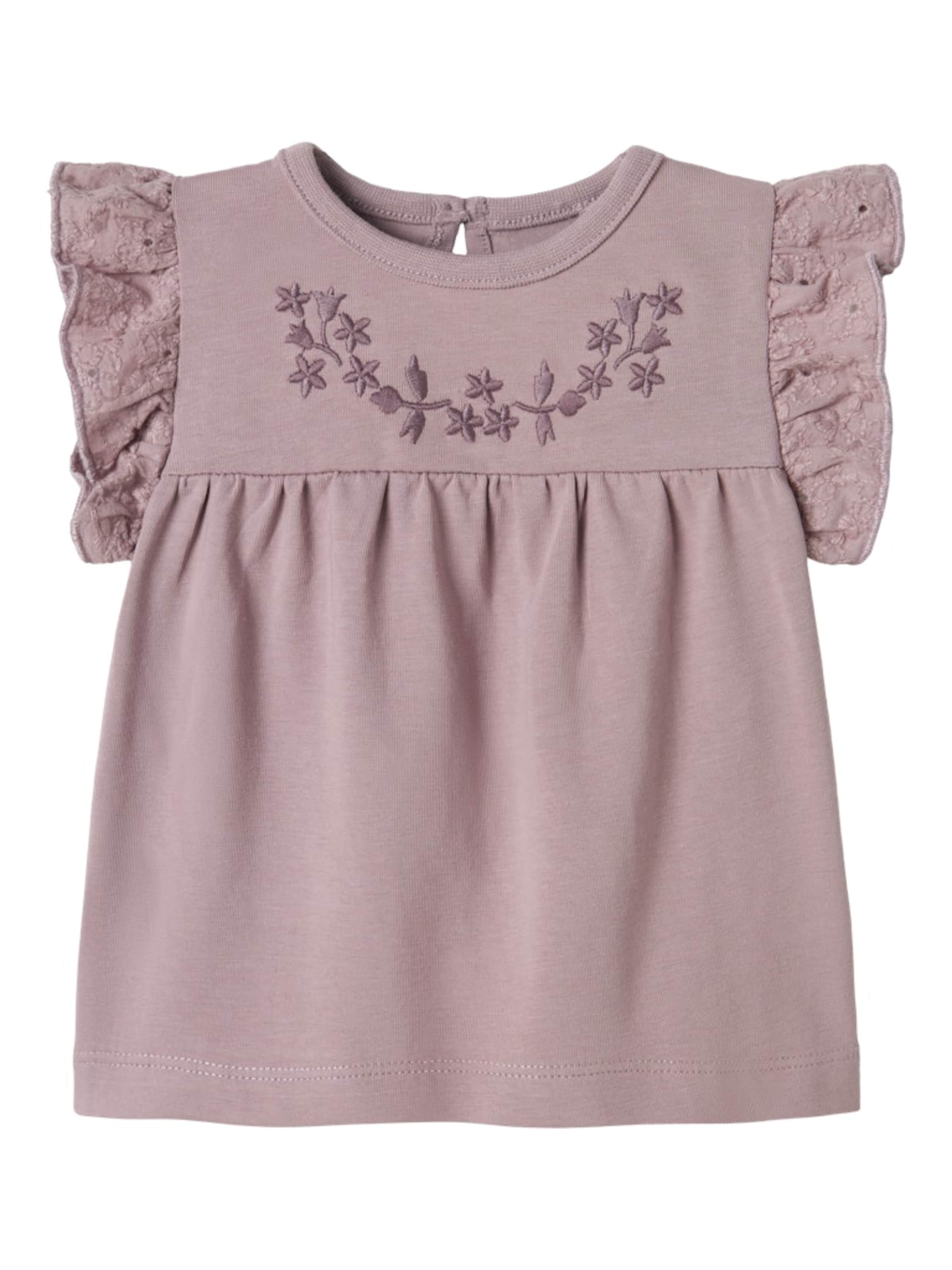 NAME IT Majica 'NBFJilla' | vijolična barva: sprednja stran