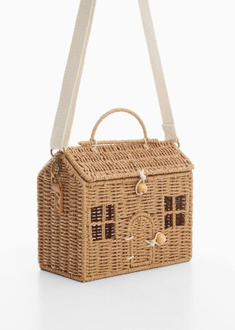 MANGO KIDS Bag 'House' in Beige