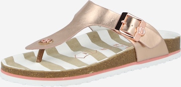 TOM TAILOR T-Bar Sandals in Pink: front