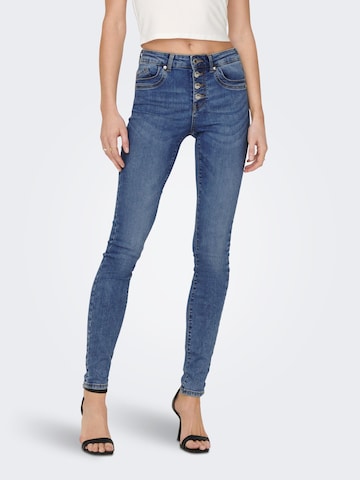 ONLY Skinny Jeans 'BLUSH' in Blauw: voorkant