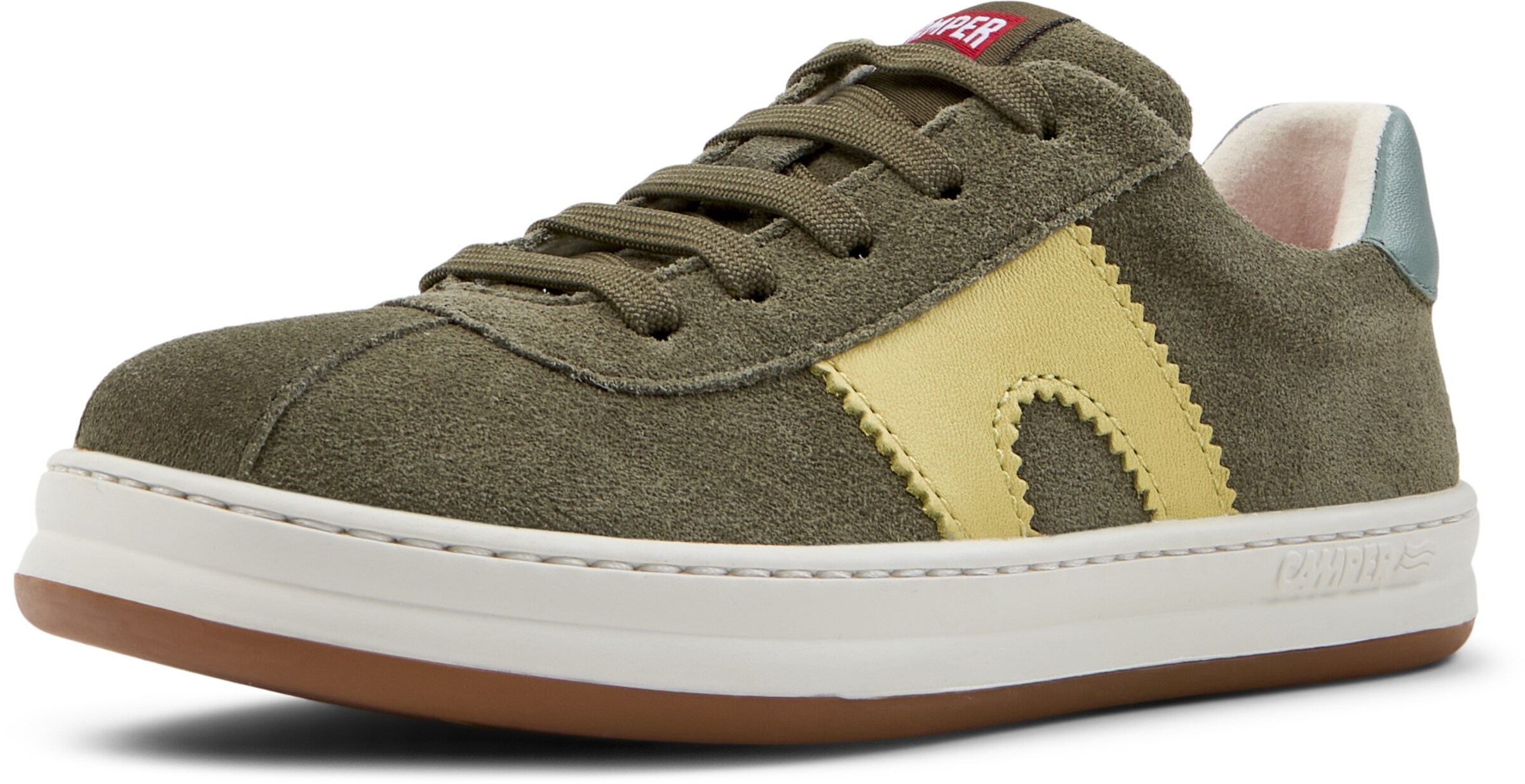 CAMPER Sneakers 'Runner Four Twins' in Groen: voorkant