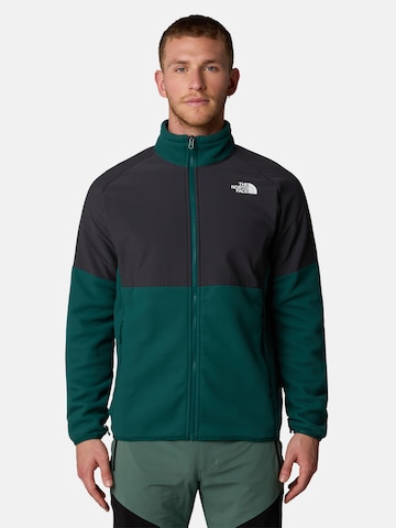 Veste en polaire fonctionnelle 'Glacier' THE NORTH FACE en gris : devant