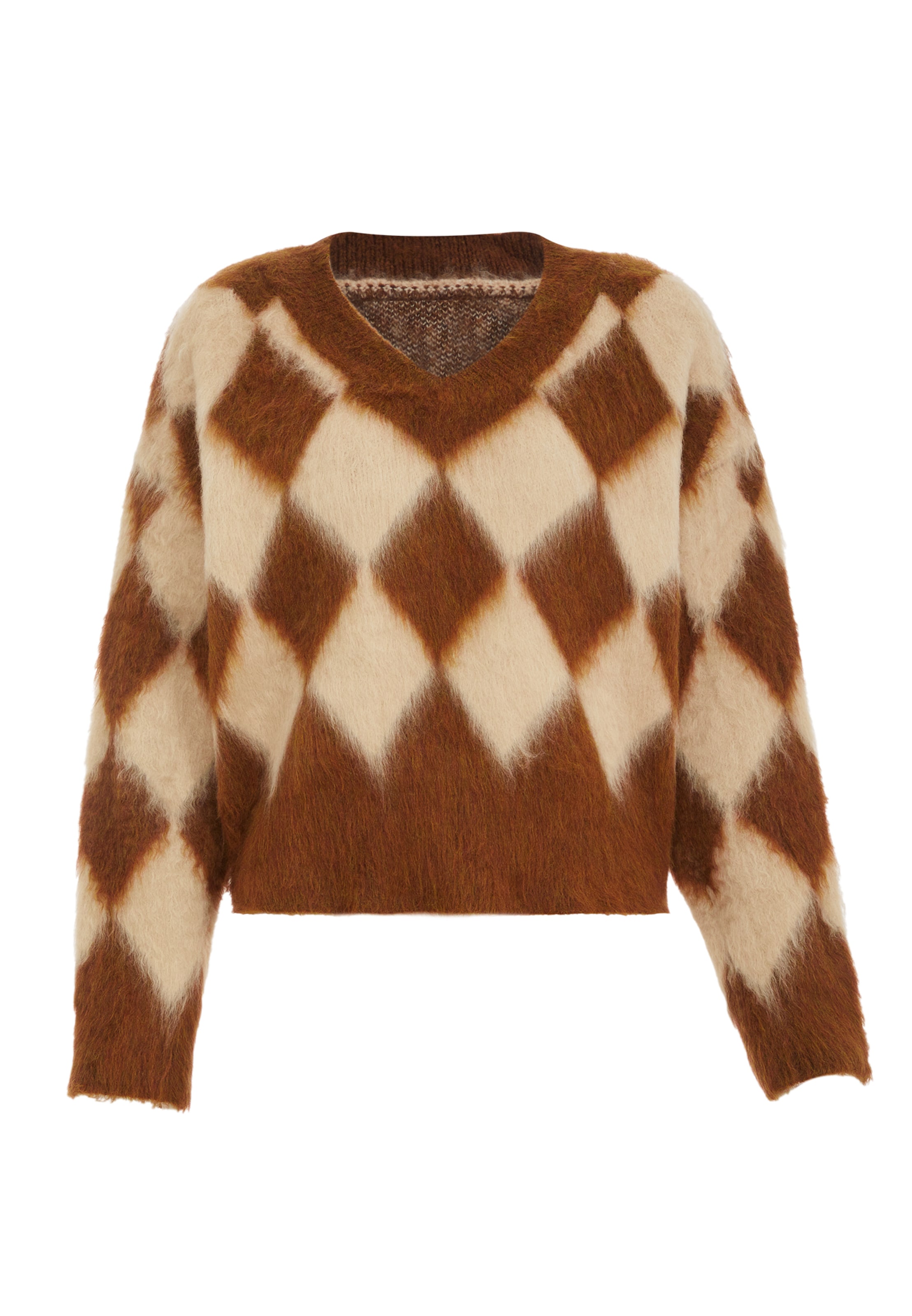 Jalene Pullover in Braun: Vorderseite