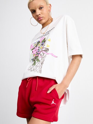 Regular Pantaloni 'Brooklyn' de la Jordan pe roșu