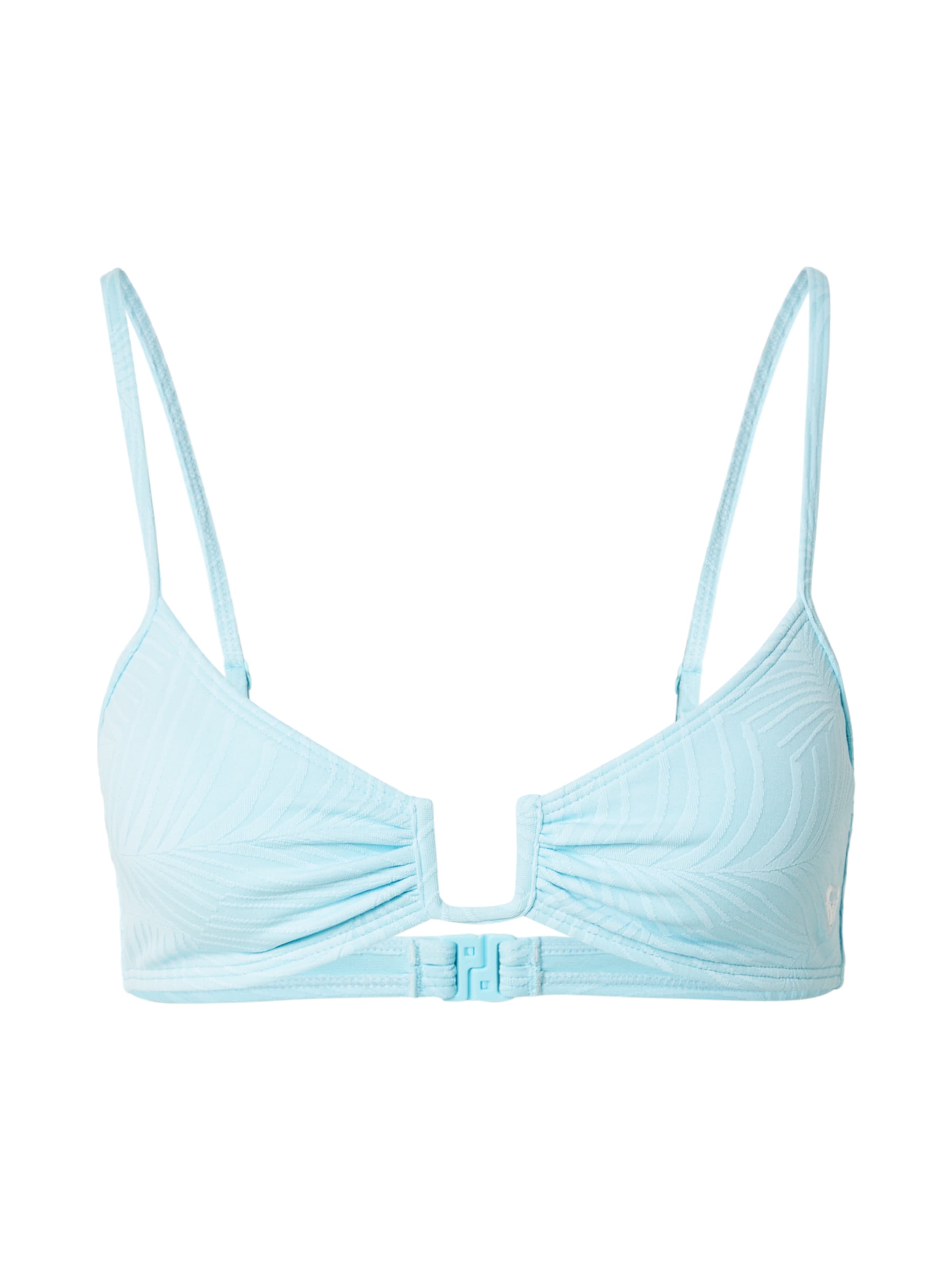 ROXY Koszulkowy Góra bikini 'Palm Dreams' w kolorze niebieski: przód
