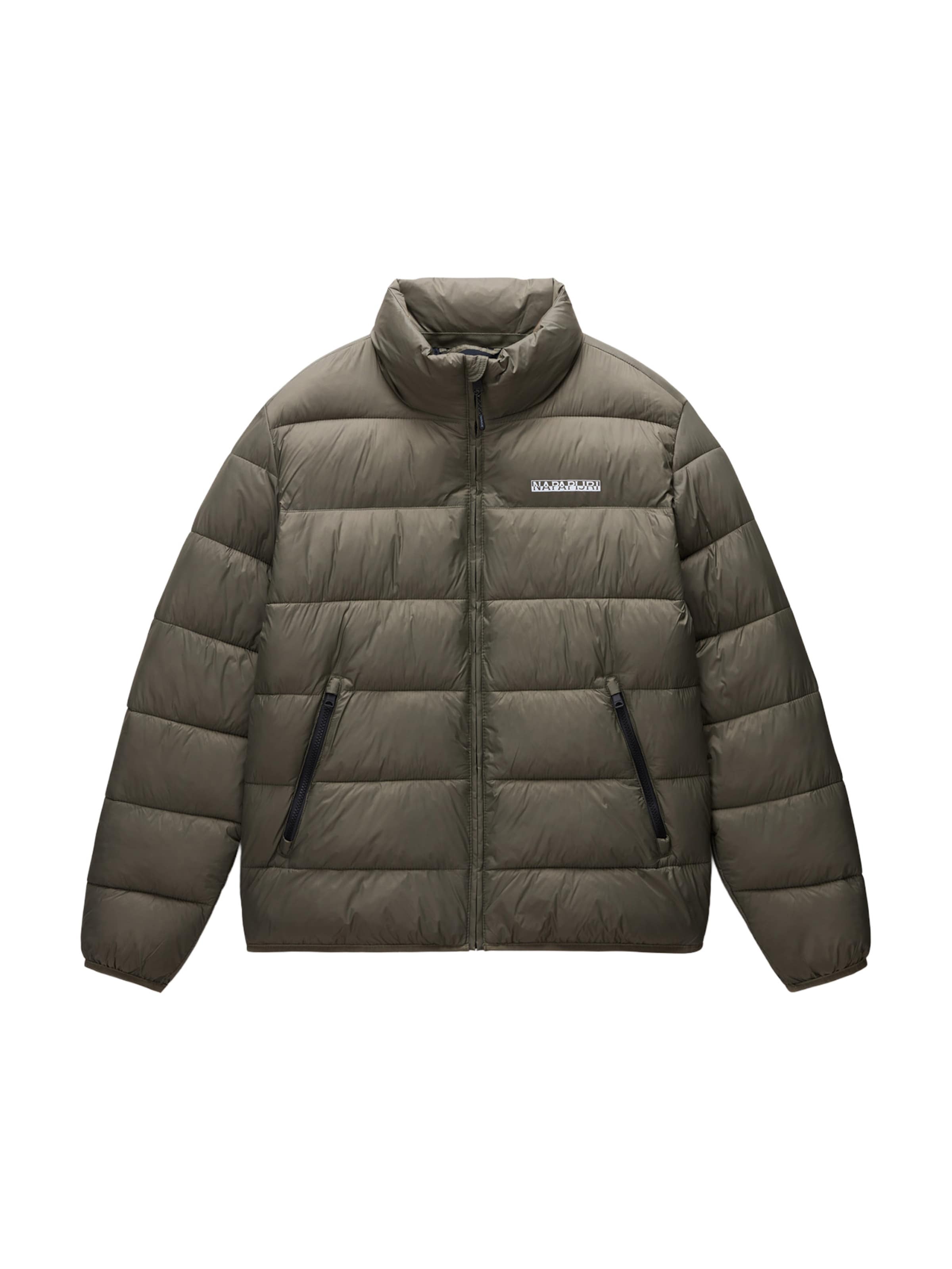 NAPAPIJRI Talvejope 'A-MONATE', värv roheline: eest vaates