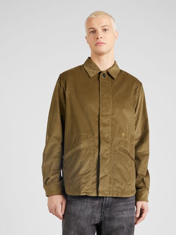 G-Star RAW Between-Season Jacket 'Timber' in Green: front