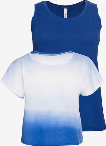 SHEEGO Shirt in Blauw: voorkant