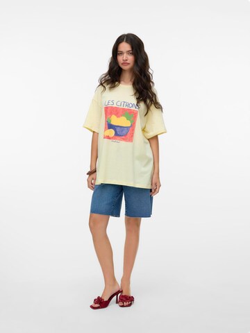 T-shirt 'VMBayleigh' VERO MODA en beige