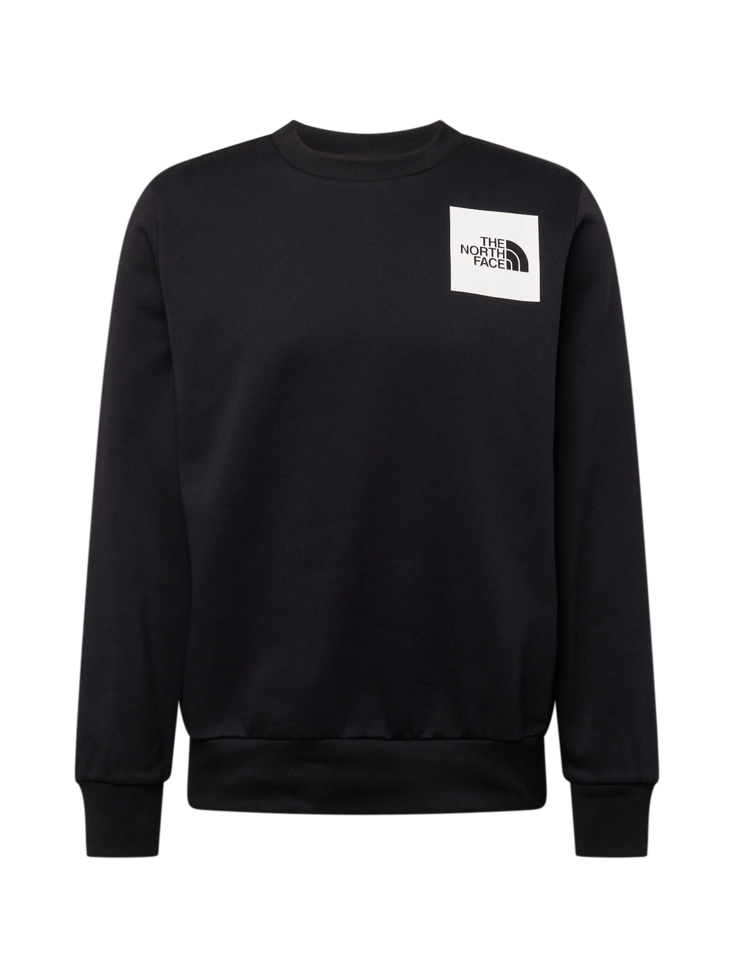 THE NORTH FACE Sweatshirt &#x27;FINE&#x27; i svart: framsida