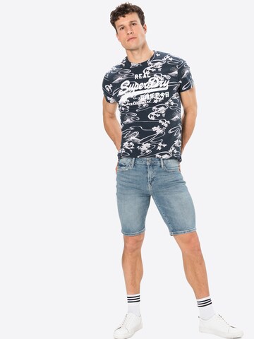 Superdry Slimfit Jeansy w kolorze niebieski