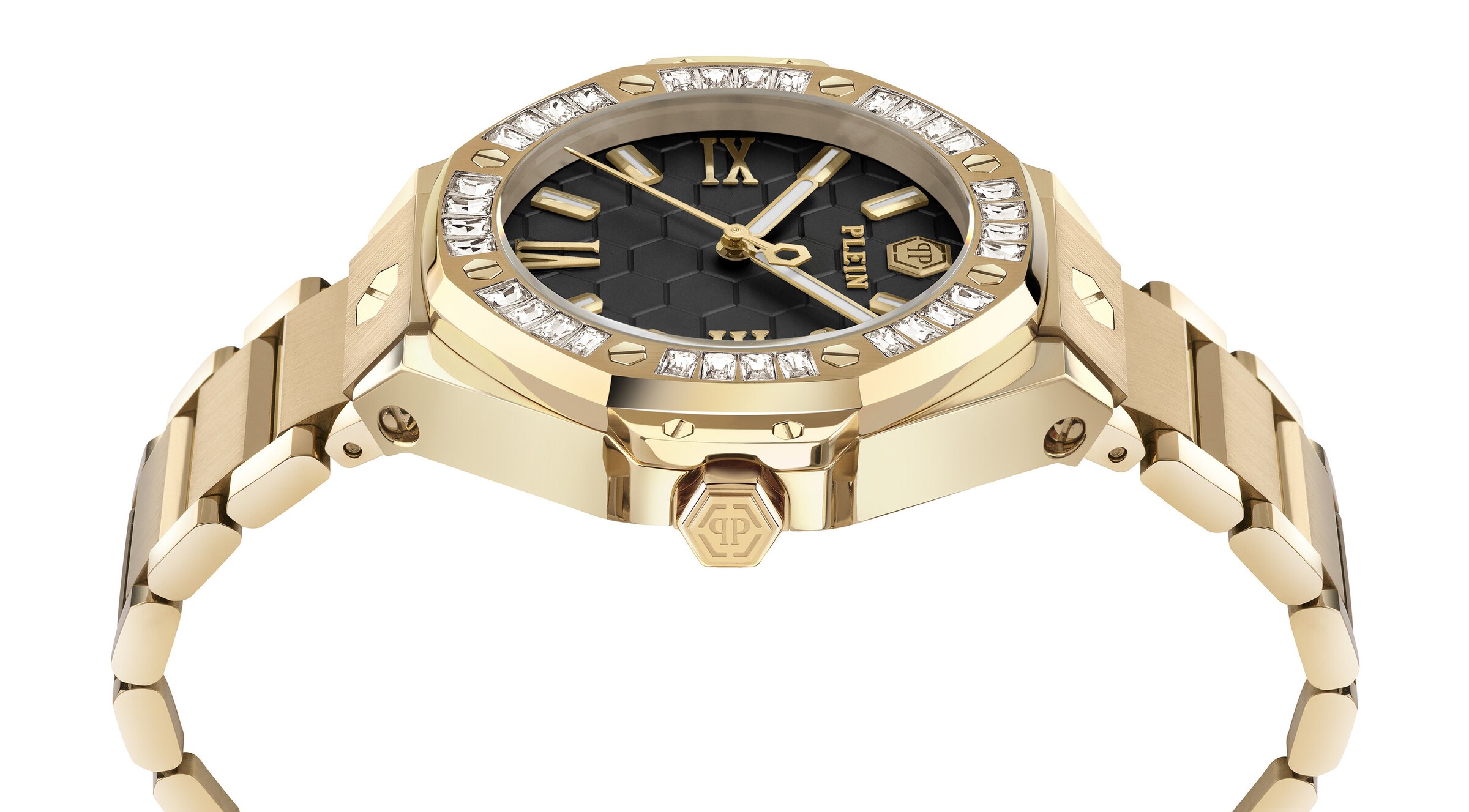 Orologio analogico 'Royal' di Philipp Plein Watches in oro