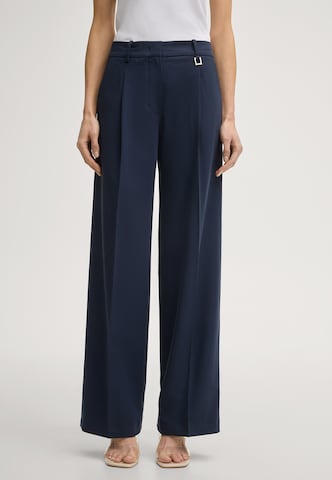 Wide Leg Pantalon à pince 'Paris' JOOP! en bleu : devant