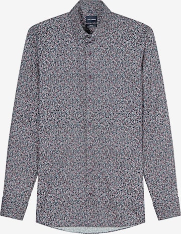 OLYMP - Ajuste estrecho Camisa 'Level 5 City Uni' en azul: frente