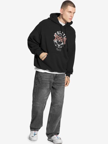 Prosto Sweatshirt 'Athletic' in Schwarz