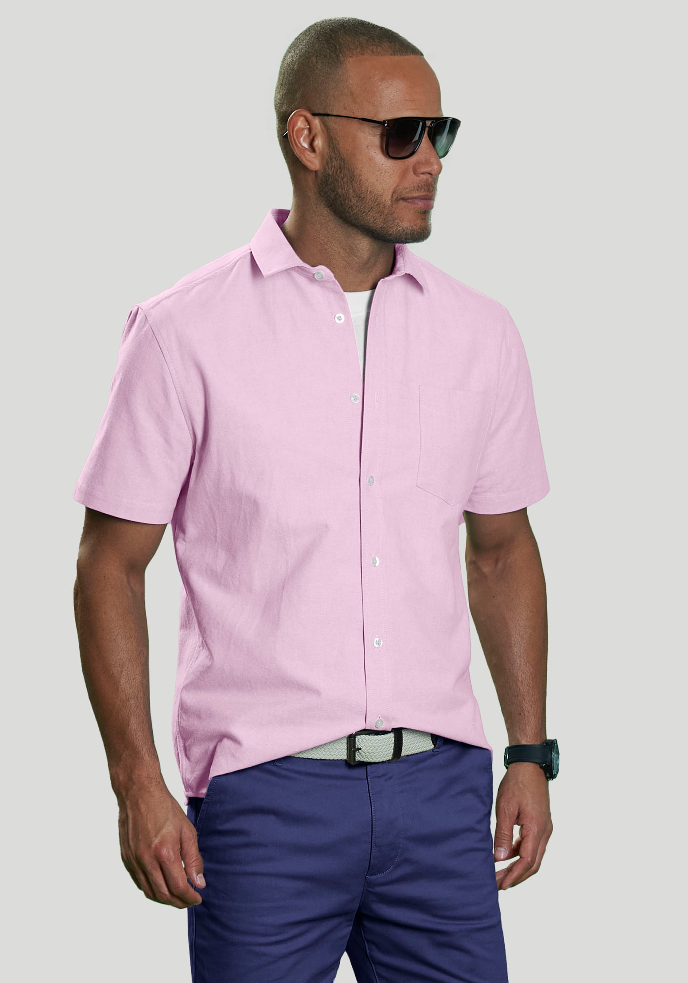 H.I.S - Ajuste regular Camisa en rosa