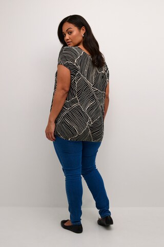 Camicia da donna 'Ami' di KAFFE CURVE in nero