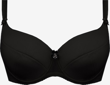 Invisible Soutien-gorge 'Celina' Unikat en noir : devant
