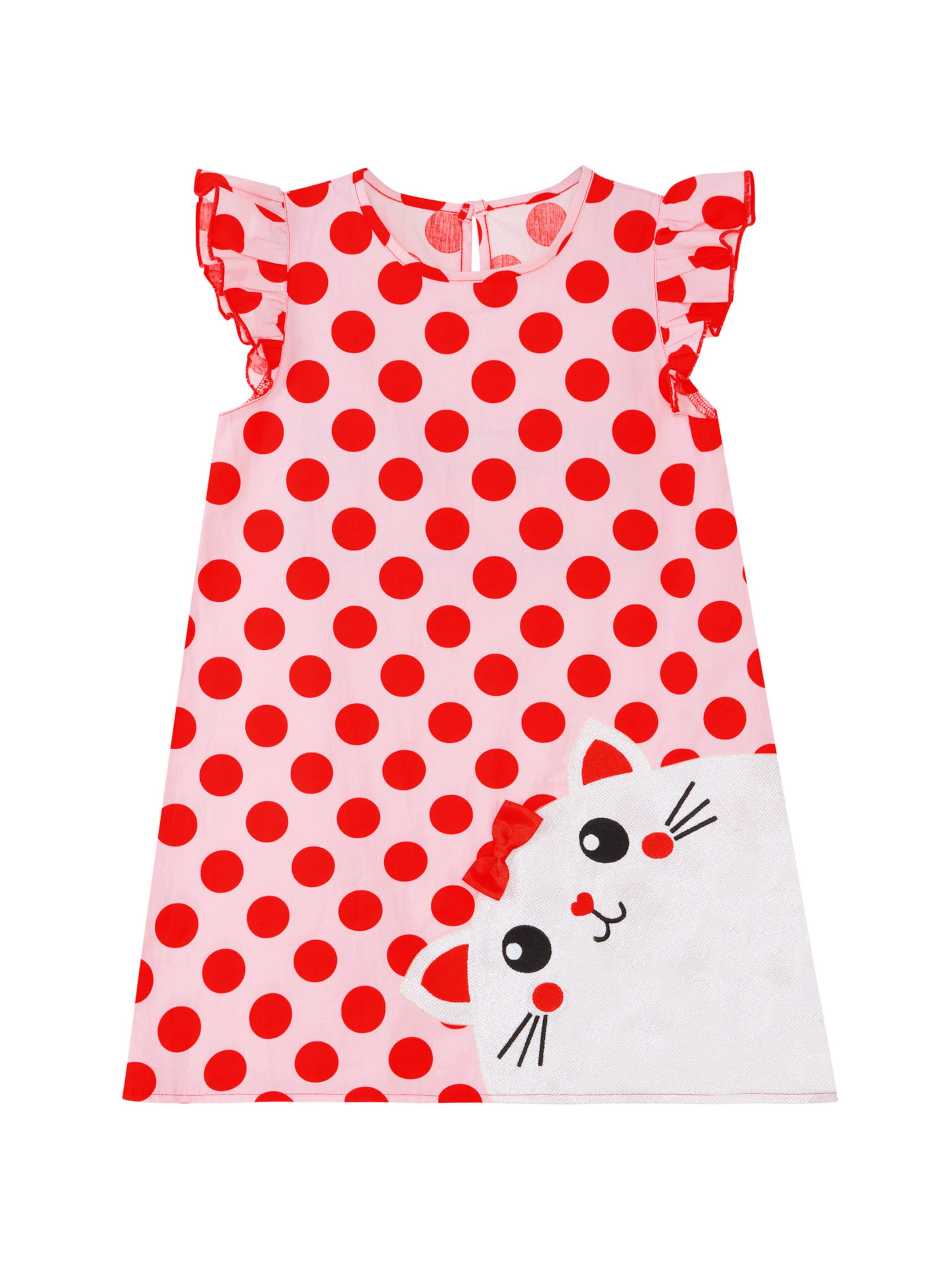 Robe Denokids en rose : devant