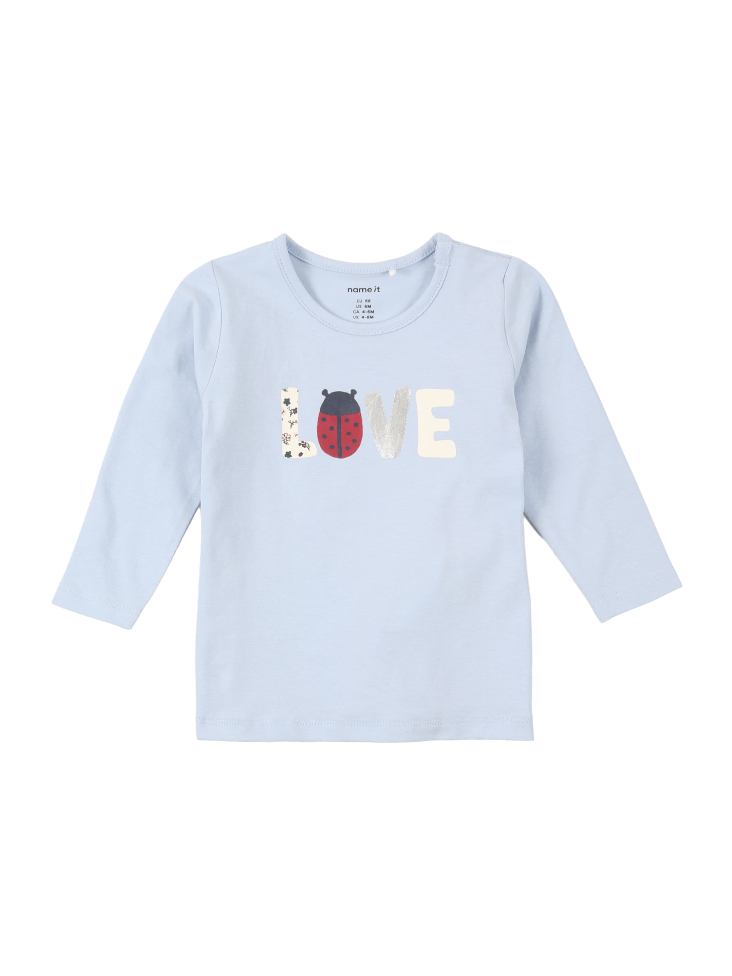 NAME IT Shirt 'NBFKARRIE' in Blau: Vorderseite