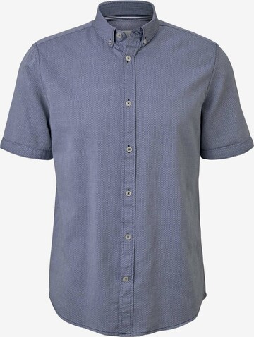 Chemise TOM TAILOR en bleu : devant