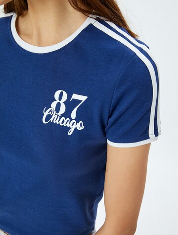 Koton T-shirt in Blau