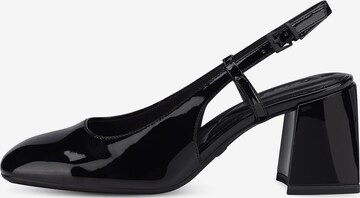 TAMARIS Slingpumps in Zwart