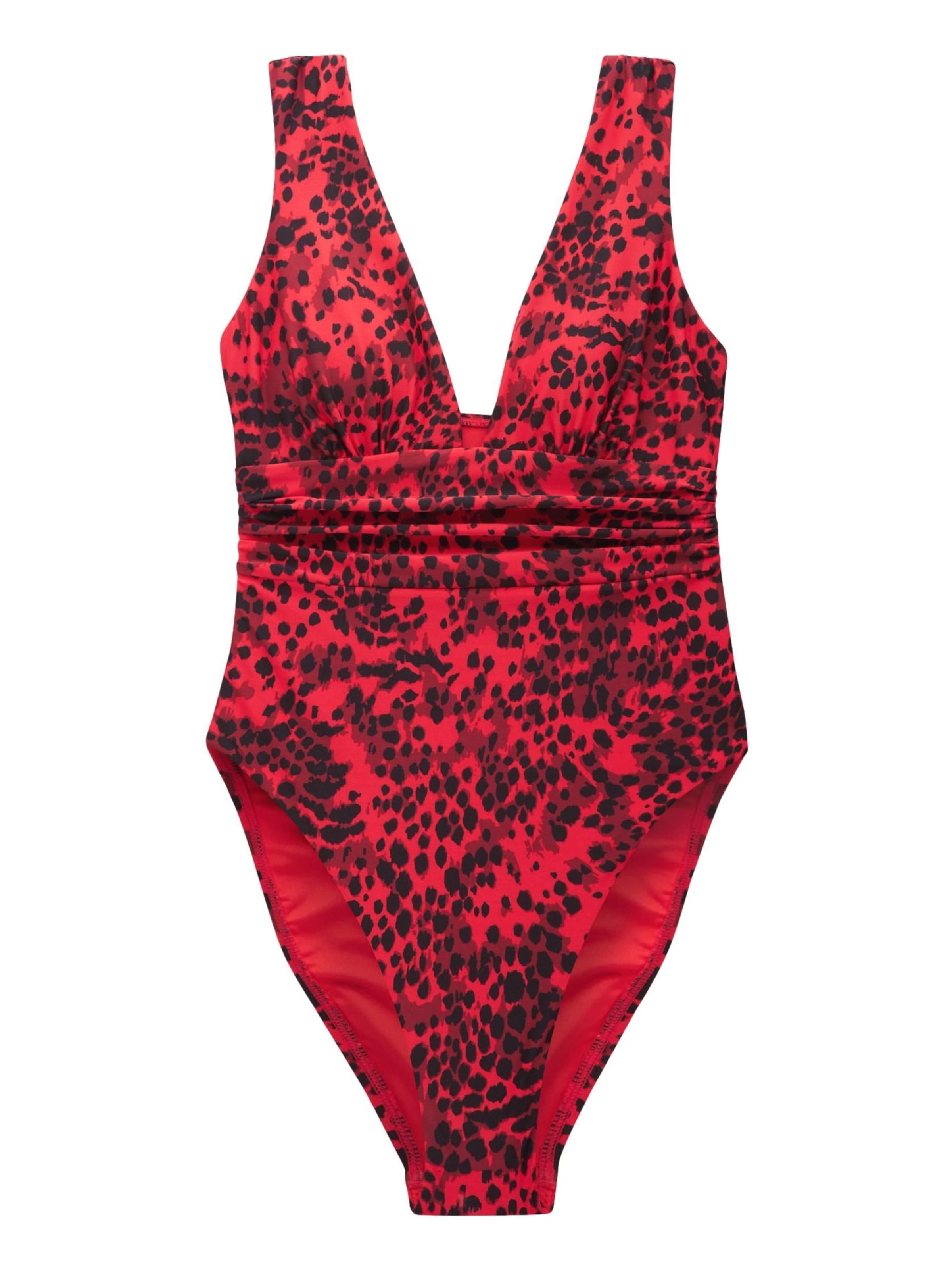 Next Triangen Baddräkt i röd: framsida
