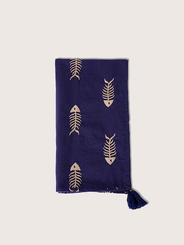 Camomilla Sjaal 'Sirena' in Blauw