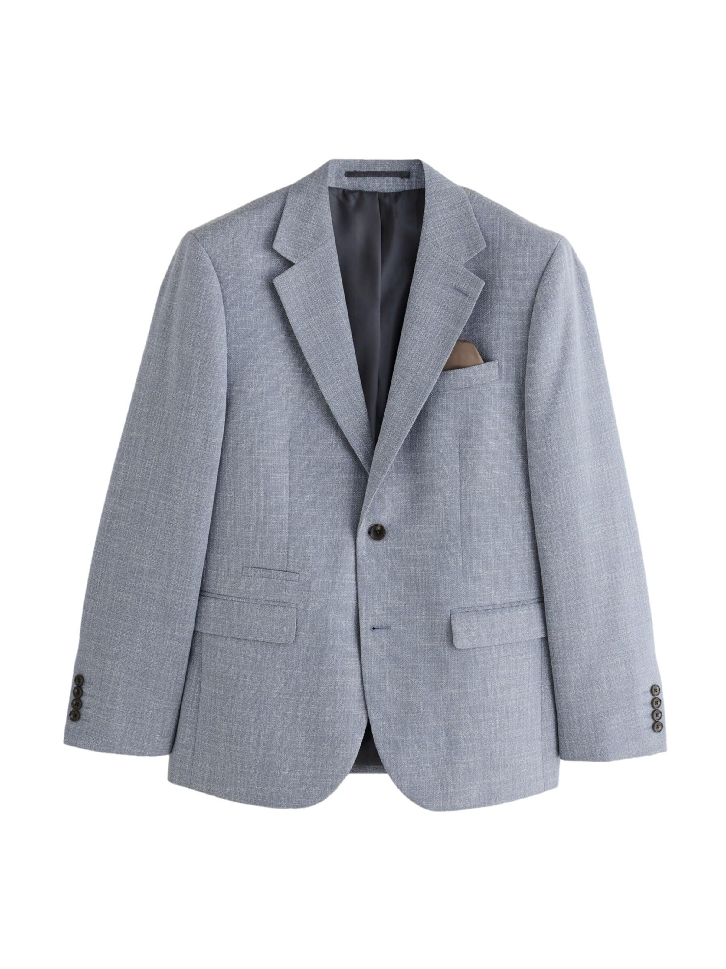 Next Slim Fit Sakko in Blau: Vorderseite