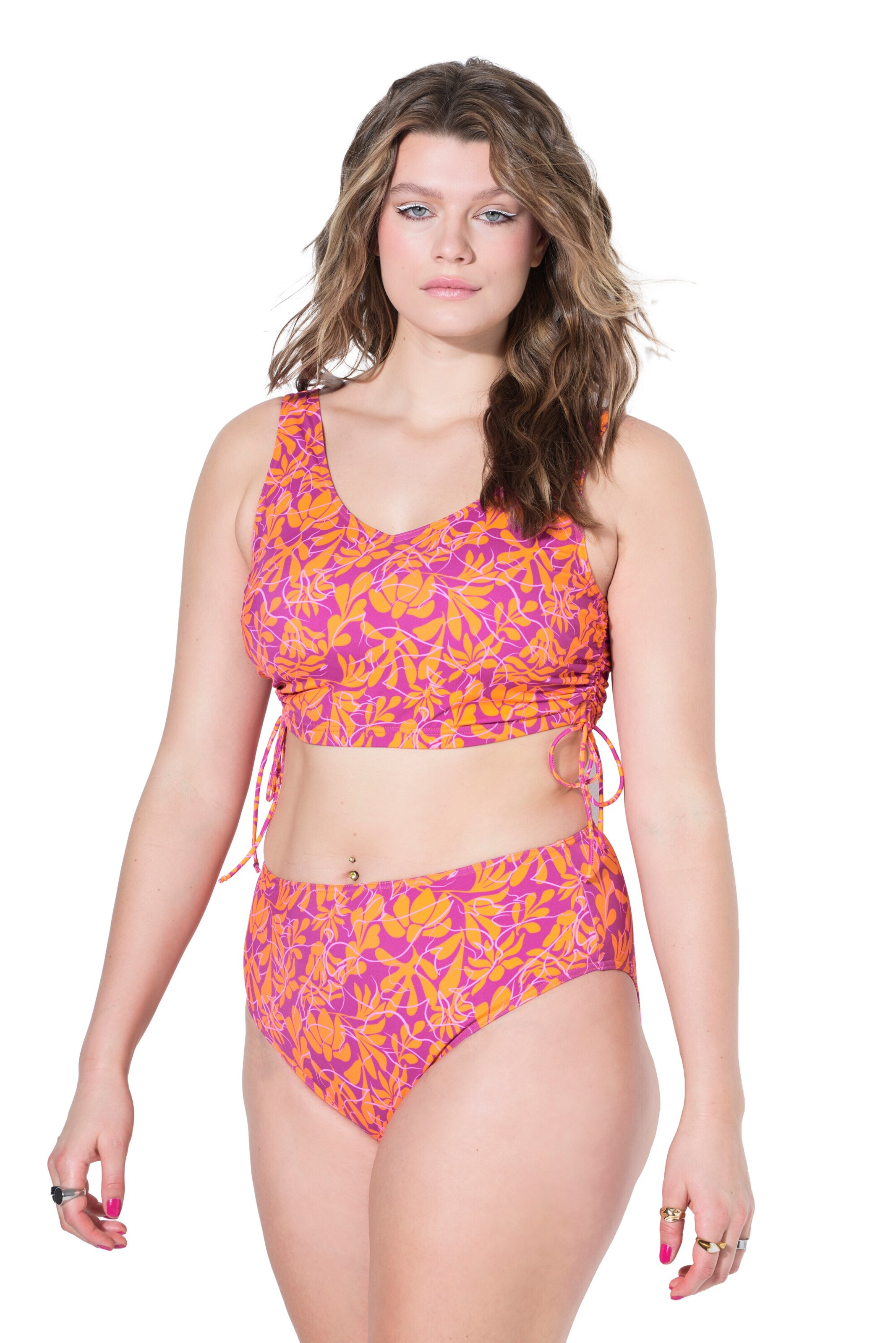 Studio Untold Classic Bra in Orange: front