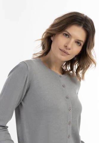 usha BLACK LABEL Knit cardigan in Grey