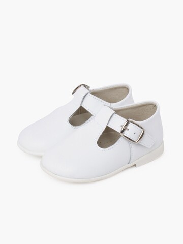 Pisamonas - Zapatos primeros pasos en blanco