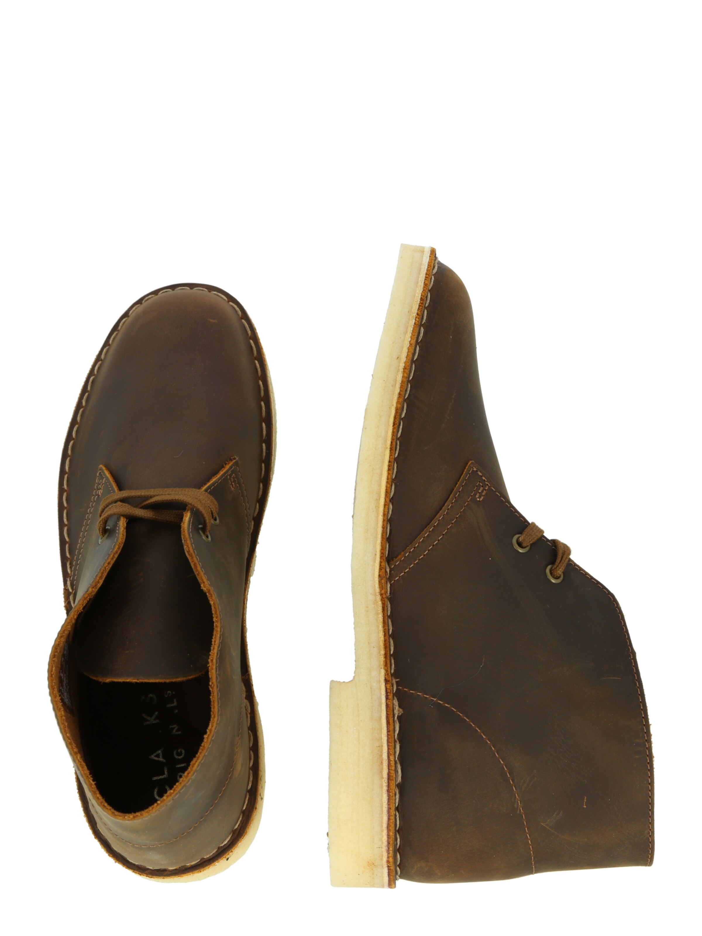 Boots Clarks Originals en marron
