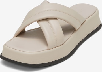 Marc O'Polo Mules in Beige: front