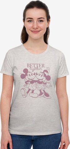 Disney Minnie Mouse Shirt 'Better together' in Beige: Vorderseite