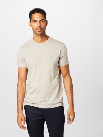 BOSS T-Shirt 'Tegood' in Grau: predná strana