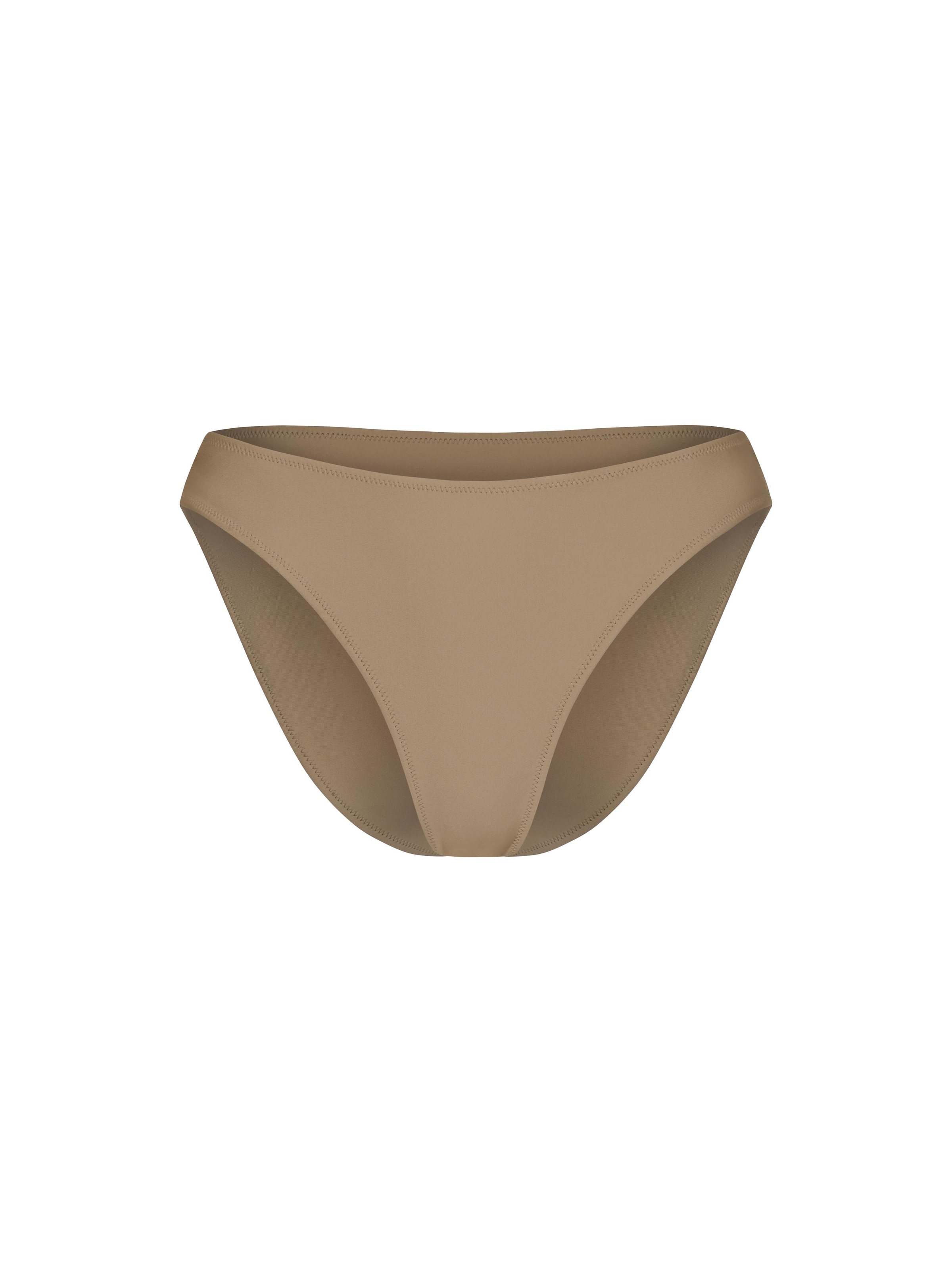 cfab (formerly creamy fabrics) Bikinihose 'Tie Bikini Bottom'‌‌‌‌‌‌ in Beige: Vorderseite