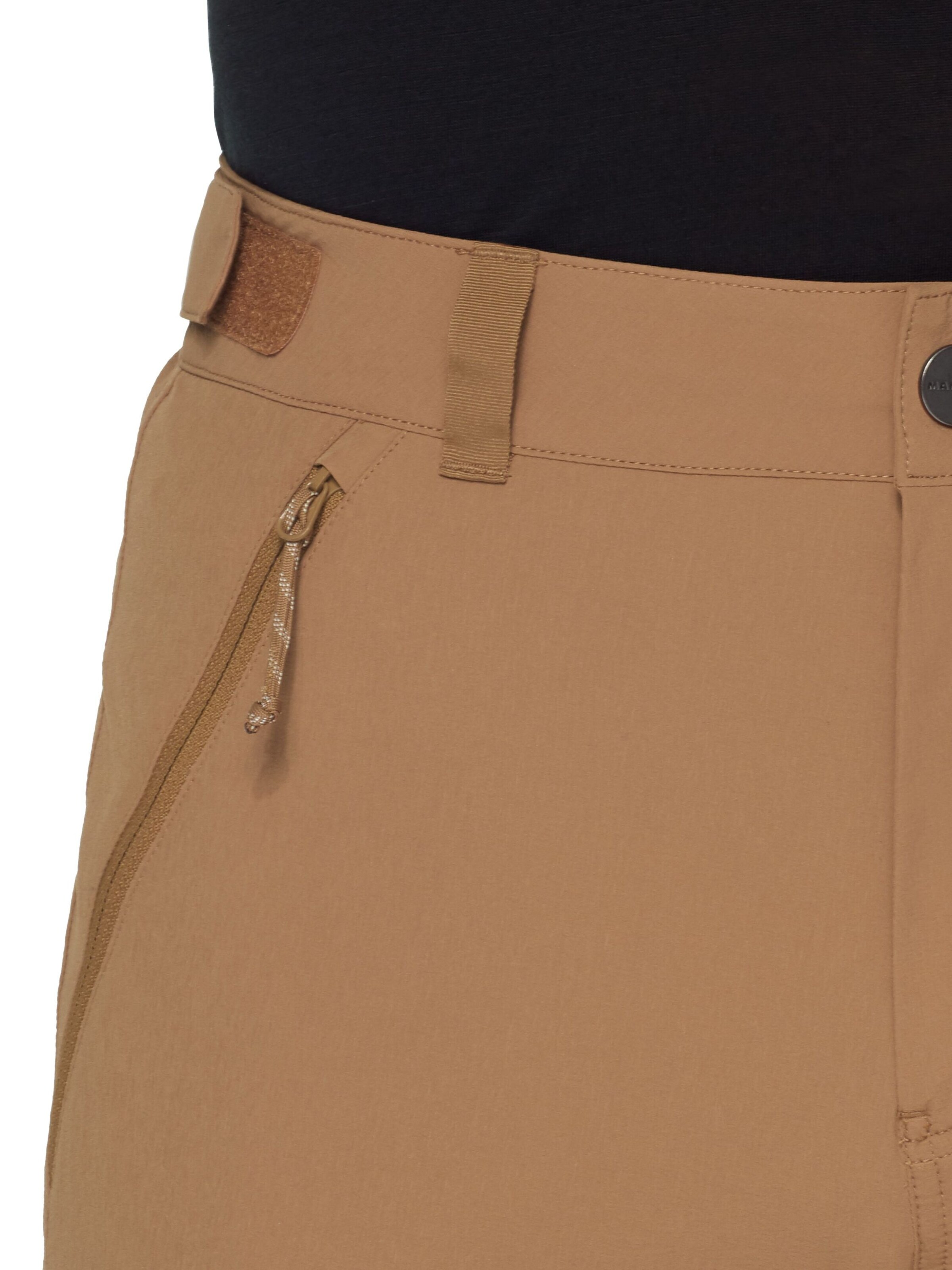 MAMMUT Regular Outdoor Pants in Brown