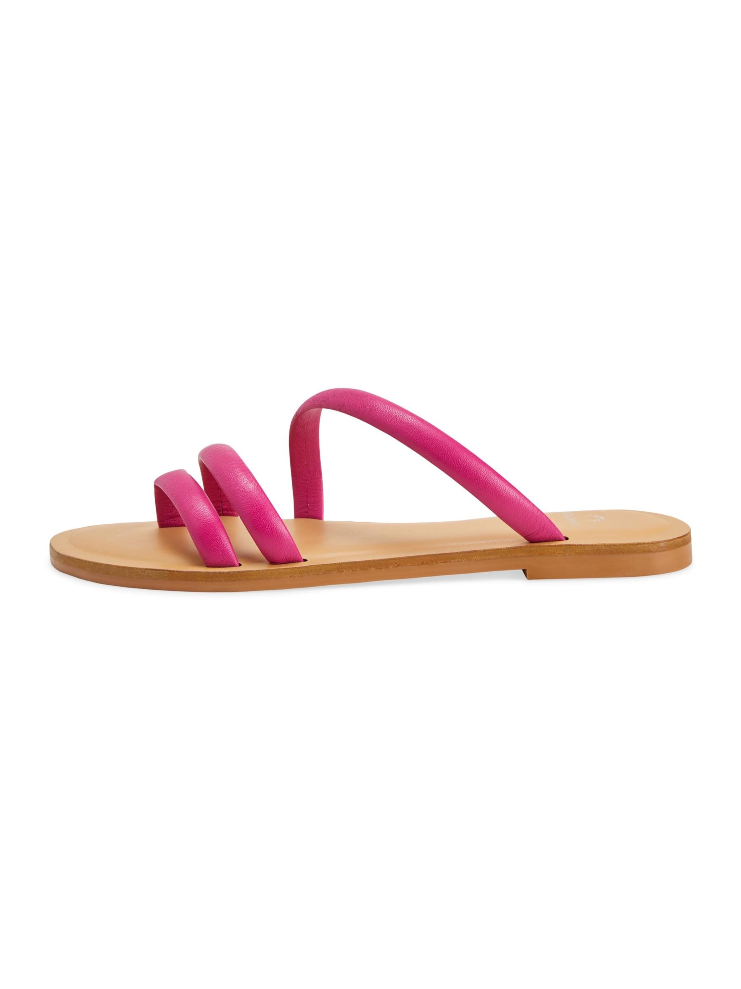 Slipper di Mangara Atelier in rosa: frontale
