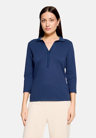 T-shirt Betty Barclay en bleu : devant