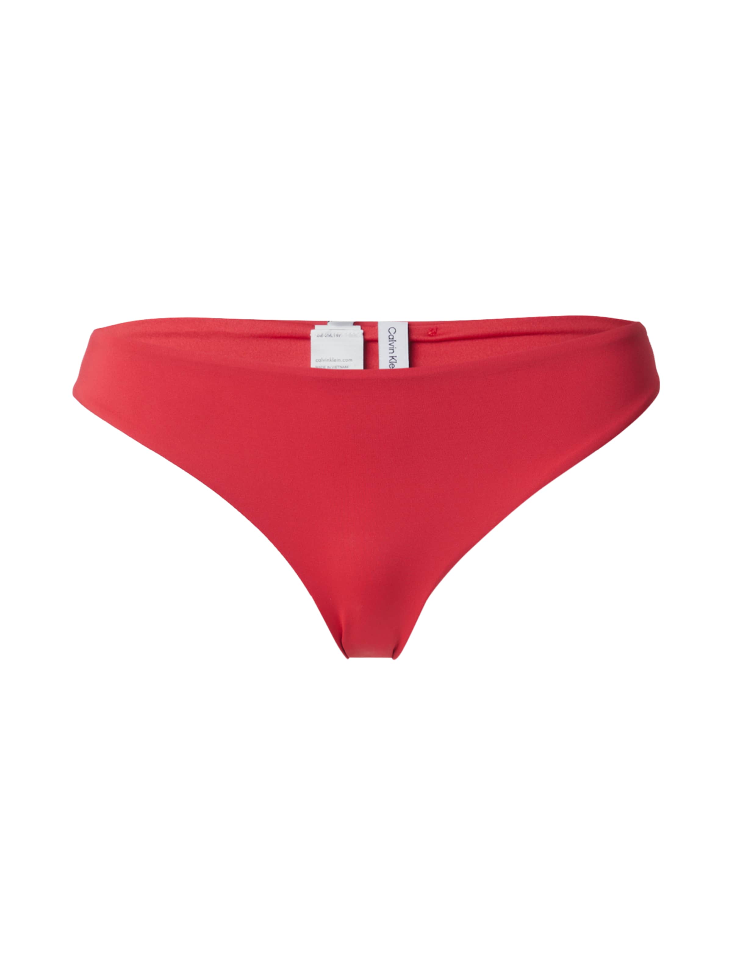 Calvin Klein Swimwear Bikinibroek in Rood: voorkant