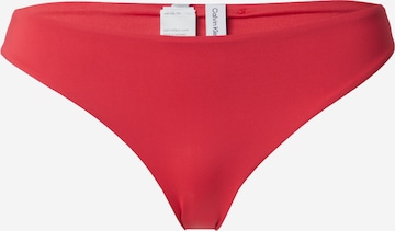 Slip bikini di Calvin Klein Swimwear in rosso: frontale
