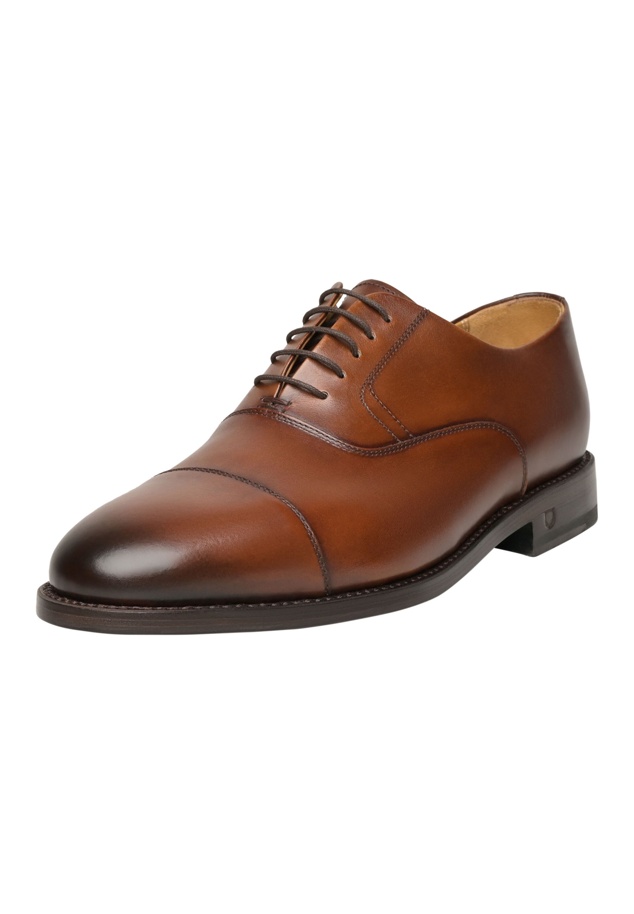 Henry Stevens Lace-up shoe 'Winston CO' in Brown: front