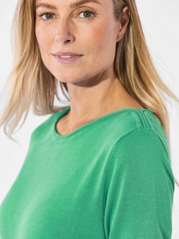 Goldner Knit cardigan in Green